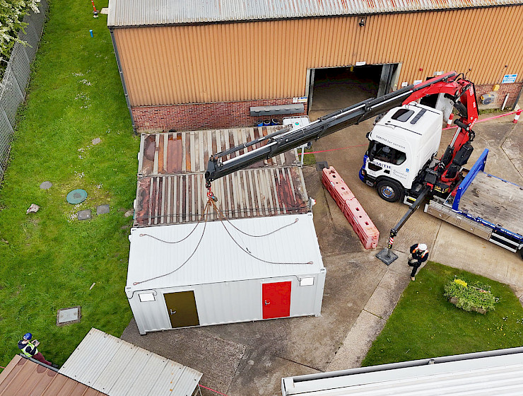 container rental delivery