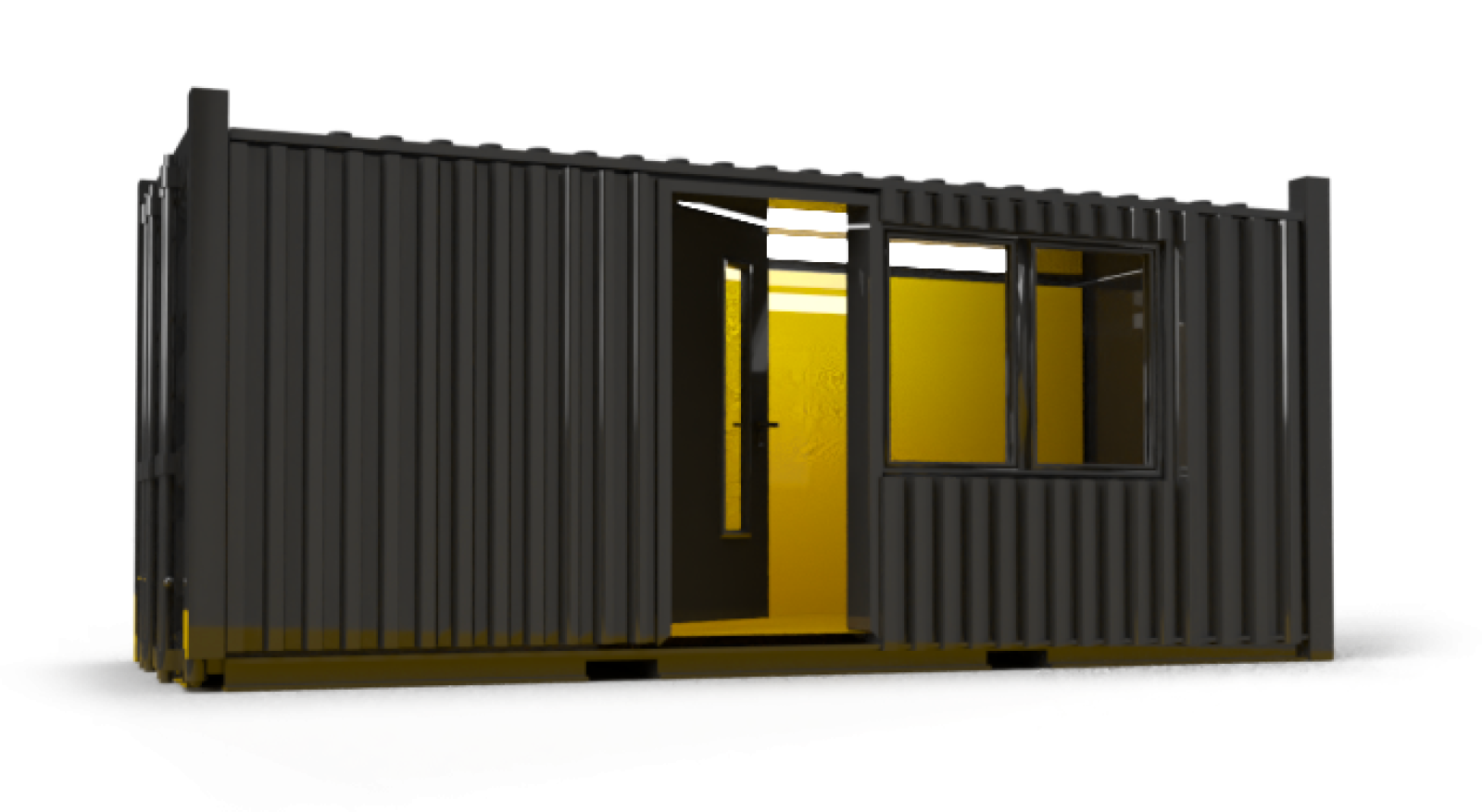 Site accommodation container