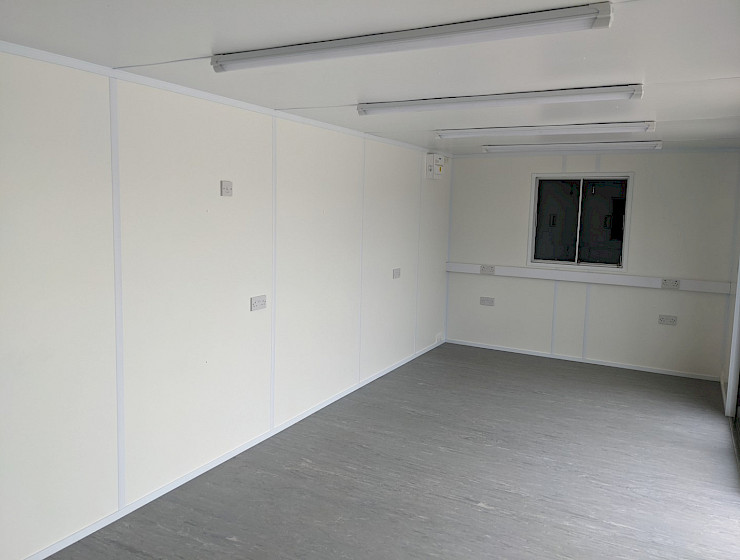 Container office interior