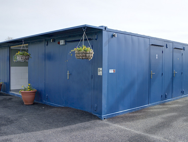 Large Container Toilet and Shower Block