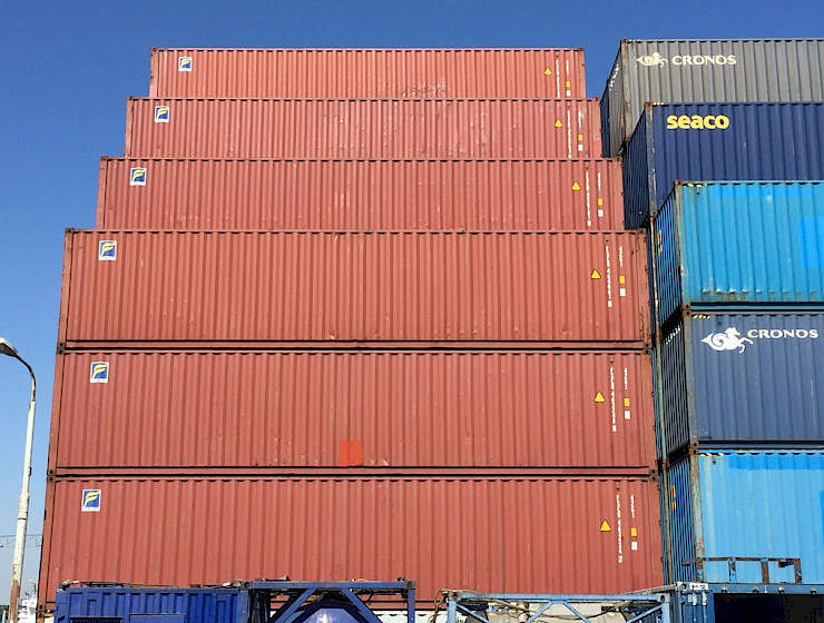 Second-Hand 40ft Shipping Container