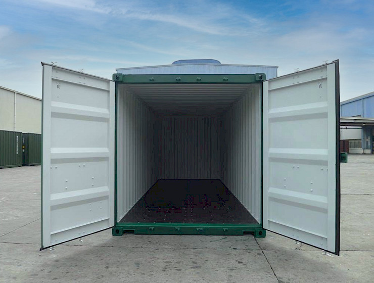 New 20ft Shipping Rental Container Interior
