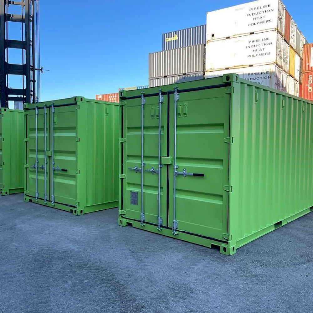 20ft shipping container used for short term storage
