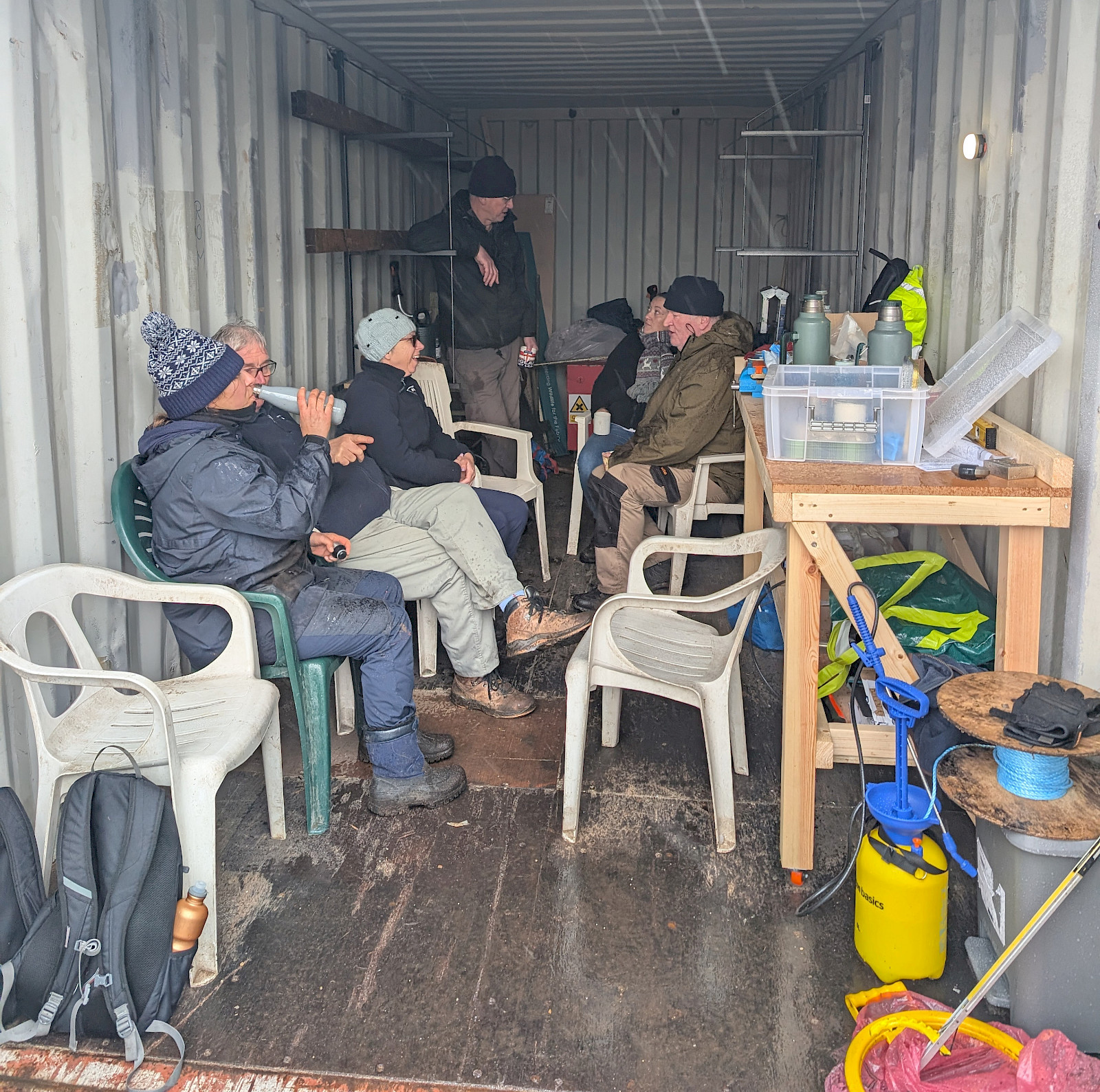 shipping containers for essex wildlife trust