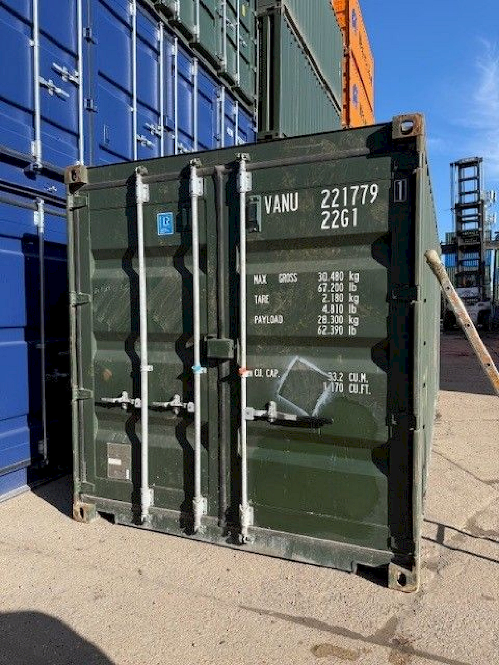 used shipping container for sale in suffolk