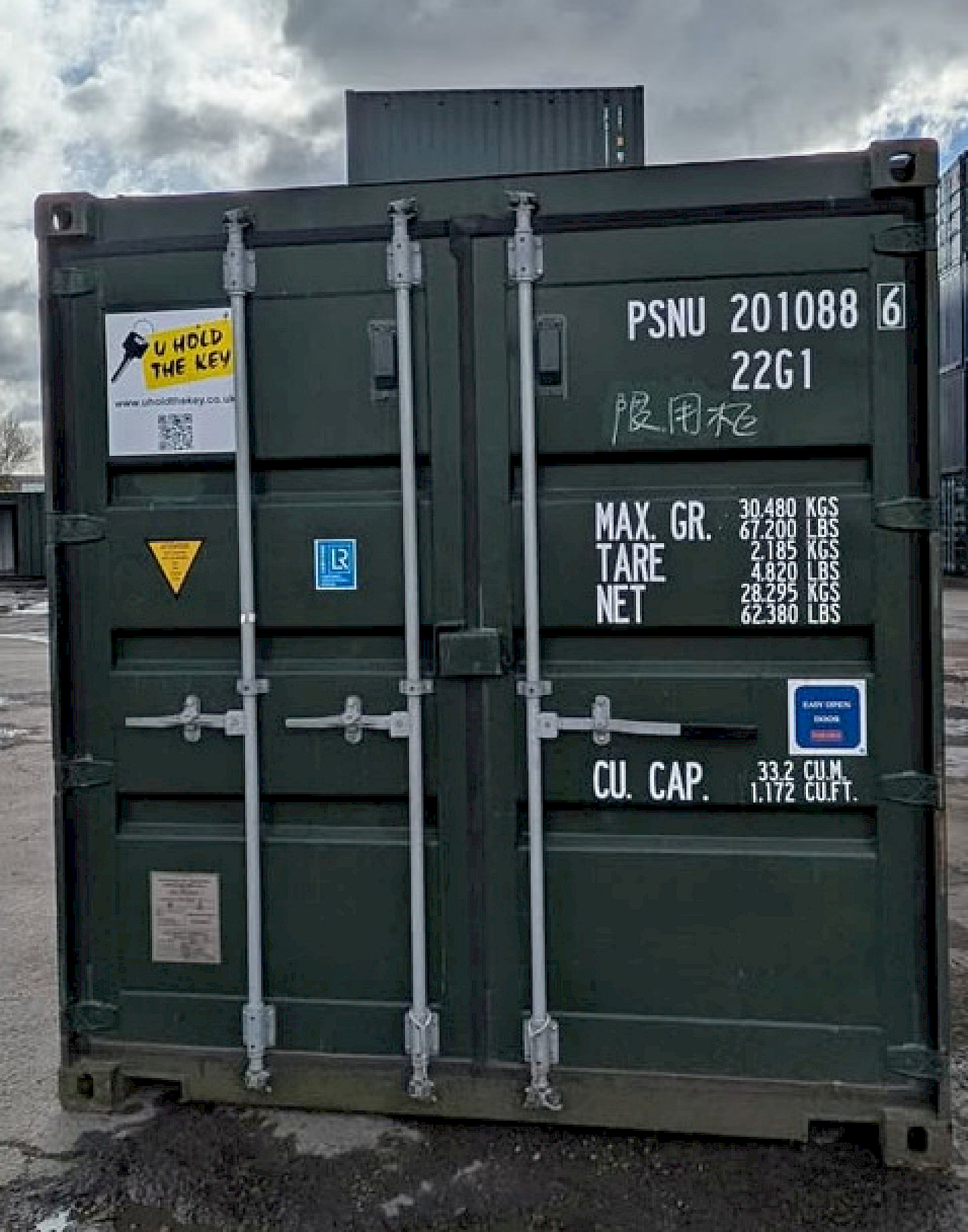 second hand shipping container for sale in suffolk